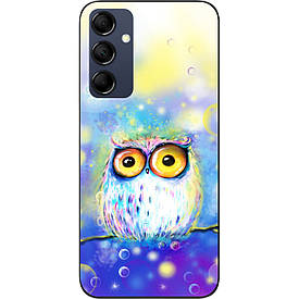 Бампер силіконовий для Samsung Galaxy M14 5G з малюнком Сова