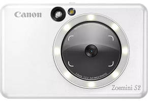 Фотоапарат миттєвого друку Canon Zoemini S2 Pearl White, фото 1