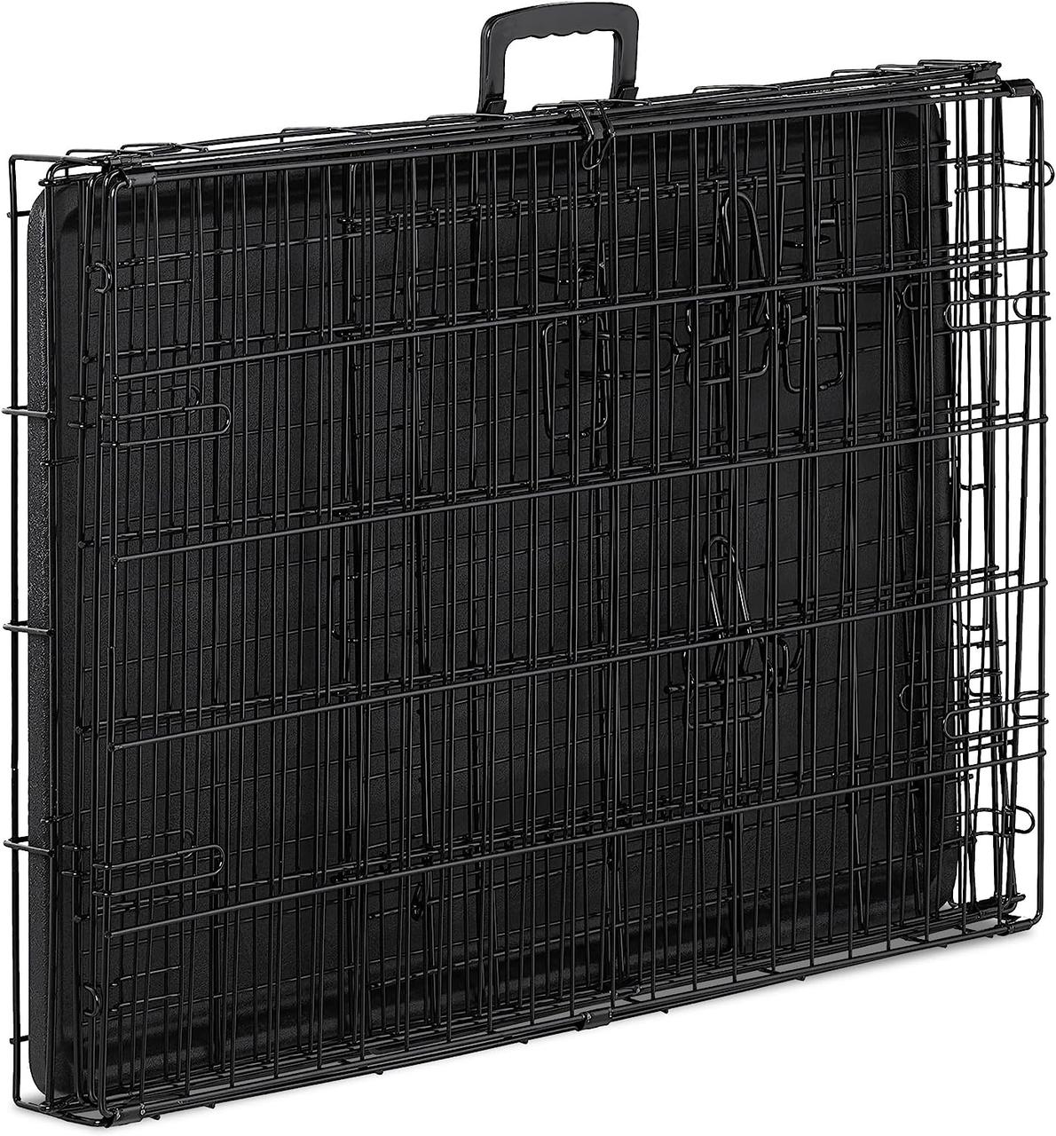 Металлическая клетка Dog Crate M для транспортировки собак - 76 x 47 x 53 см - фото 2 - id-p1681061619