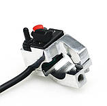 Пульт керма мотоцикла багатофункціональний перемикач з алюмінієвого сплаву, фото 4