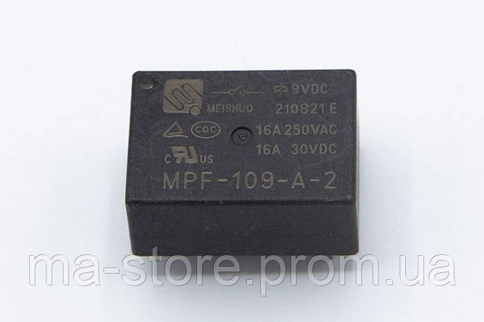 Реле MPF-109-A-2 (9 VDC) (ID#1873521063), цена: 75 ₴, купить на Prom.ua