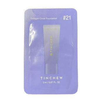 ББ крем Tinchew Collagen Cover Foundation SPF 36/PA++ №21 Vanilla пробник 1 мл