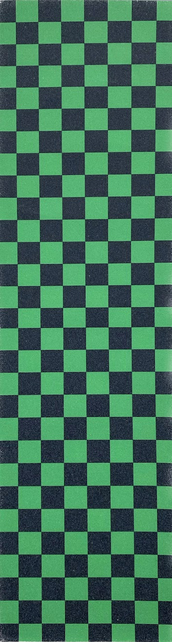 Наждак для скейта JustSkate Checker Blk Green
