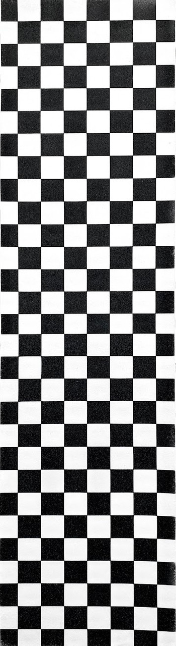 Наждак для скейта JustSkate Checker Classic Blk Wht, фото 1