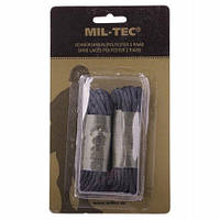 Шнурки 2 пары Mil-Tec® 180 см. Black