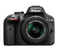 Фотоапарат Nikon D3300 AF-S 18-55mm 24.2MP f/3.5-5.6G VR Kit Full HD Гарантія 24 місяців + 128G SD Card