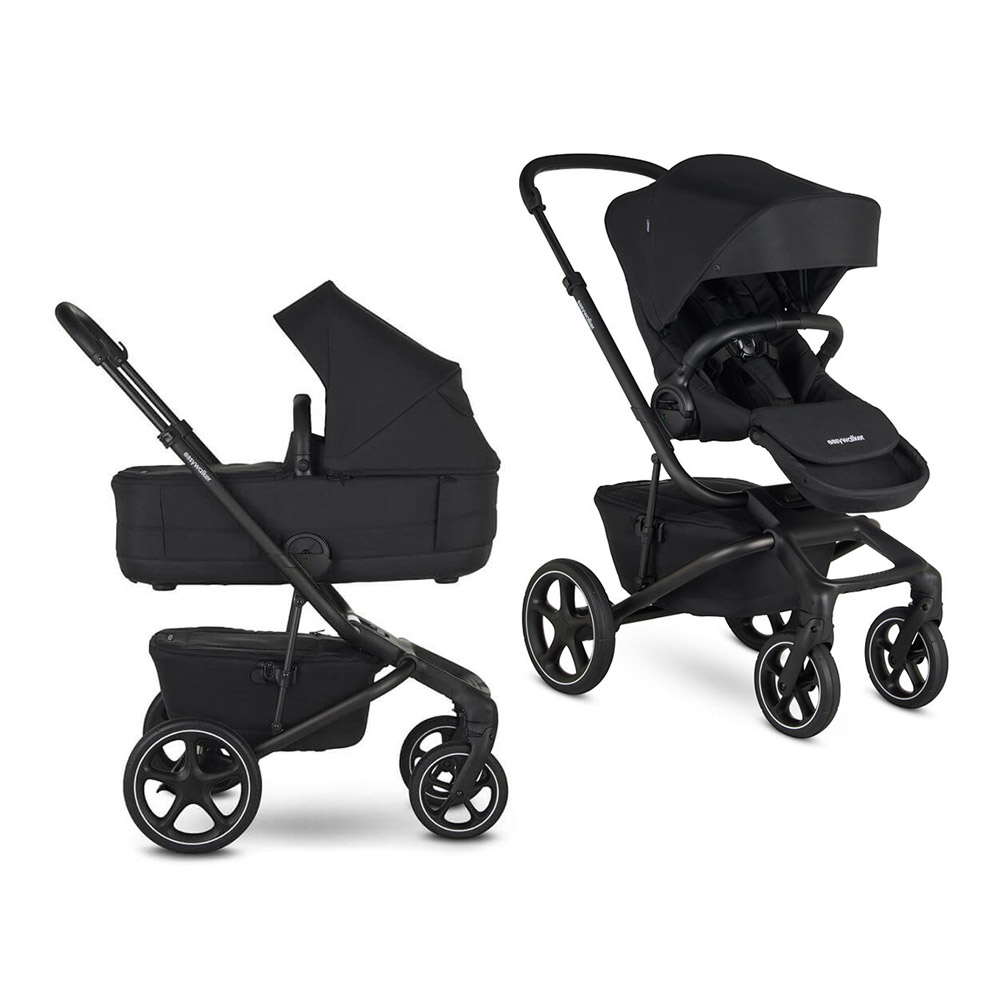 Коляска універсальна 2в1 Easywalker Jimmey, Pepper Black, фото 1