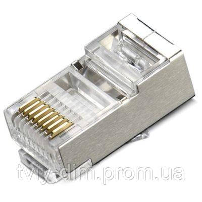 Коннектор RJ45 cat.6 FTP 8P8C 100 шт Ritar (15525) (код 1288582)