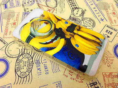 TPU чехол для Samsung Galaxy J1 mini Duos SM-J105 Миньон Стюарт