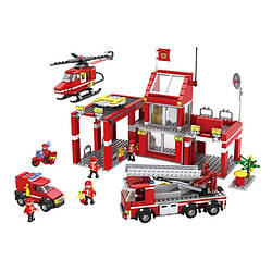 Конструктор COGO Міська пожежна бригада /City Service fire station,арт. 3616