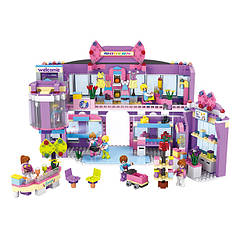 Конструктор COGO Шопінг Бутік Shopping 4511 Кого 810 дет фігурки гіпермолл дитячий для дівчаток