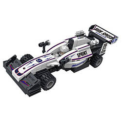 Конструктор дитячий Гоночний болід COGO 3430 Speed Crossing 157 деталей для хлопчиків