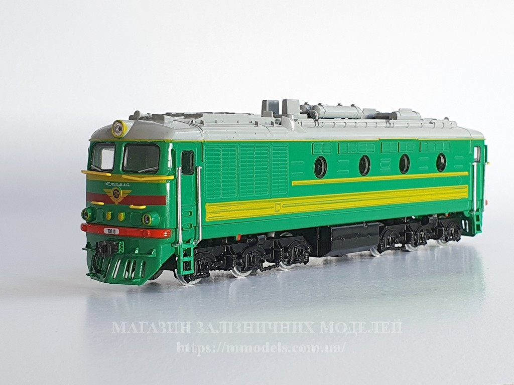 Стендовая модель локомотива тепловоза ТЭП10, масштаб H0,1:87 випуск #5, фото 1