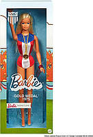 Коллекционная барби репро Олимпийские игры Barbie 1975 Gold Medal Doll Reproduction