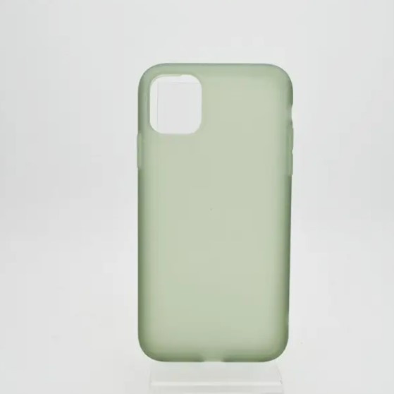 Чохол накладка TPU Latex для iPhone 11 (Green), фото 1