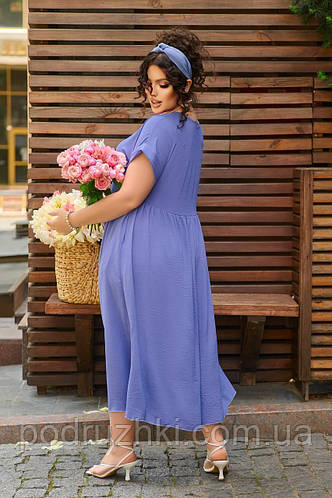 Купить Женское длинное красивое платье большого размера Ткань ...