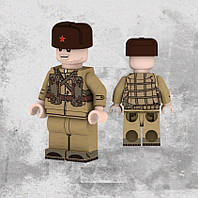 Військові фігурки,Радянський солдат №9, 1шт, конструктор, BrickArms