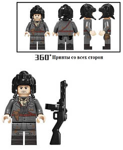 Військові фігурки,Радянський солдат №3 танкіст, 1шт,конструктор , BrickArms