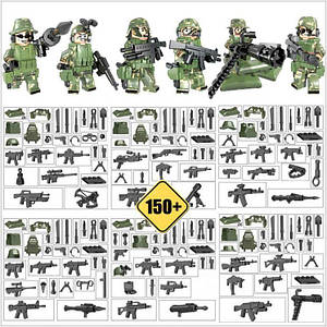 Загін спец. призначення +150 зброї , військовий конструктор