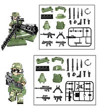 Загін спец. призначення +150 зброї , військовий конструктор, фото 2