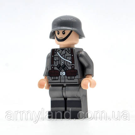 Военные фигурки,Немецкий солдат 10шт,конструктор , BrickArms, фото 2