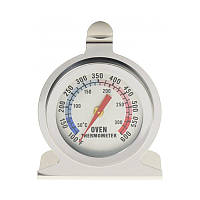 Градусник для духовки Серебристый с цветной шкалой, внутренний термометр для духовки газовой плиты (TL)