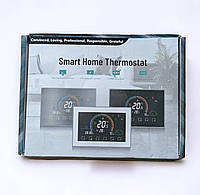 Комплект домашнего термостата WiFi Терморегулятор сенсорный программируемый для Электрический тепловой привод,