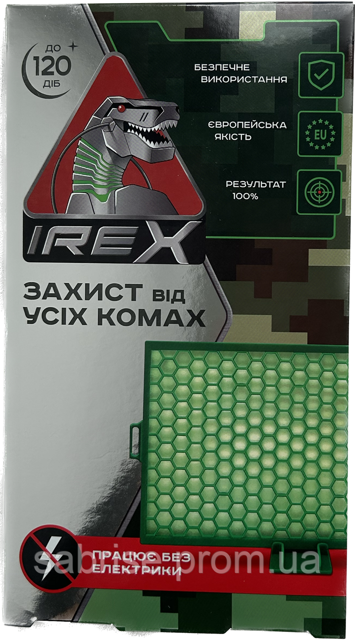 Захист від УСІХ комах у приміщенні IREX MILITARY