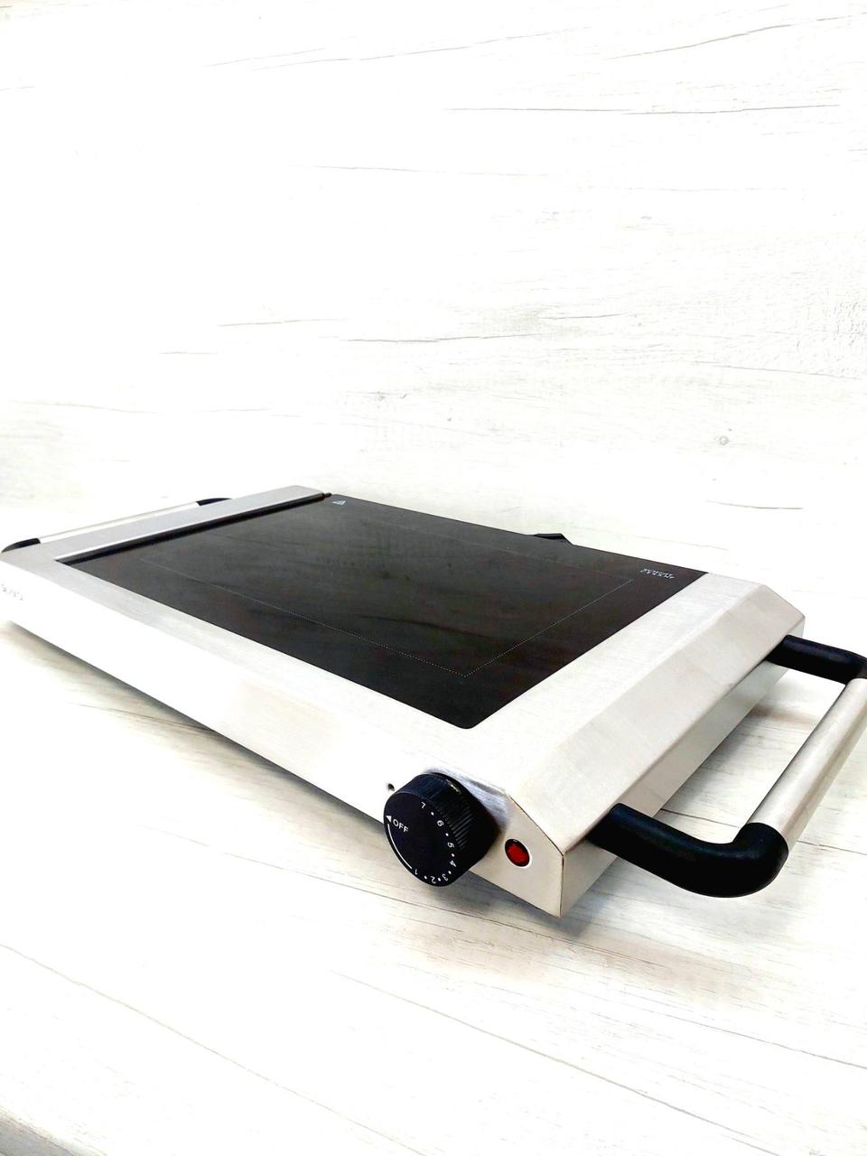 Гриль, електрогриль Ceran-grill Silver Crest SCG 1200 A1 (1200 Вт, антипригарні пластини, німецький)