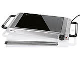 Гриль, електрогриль Ceran-grill Silver Crest SCG 1200 A1 (1200 Вт, антипригарні пластини, німецький), фото 4