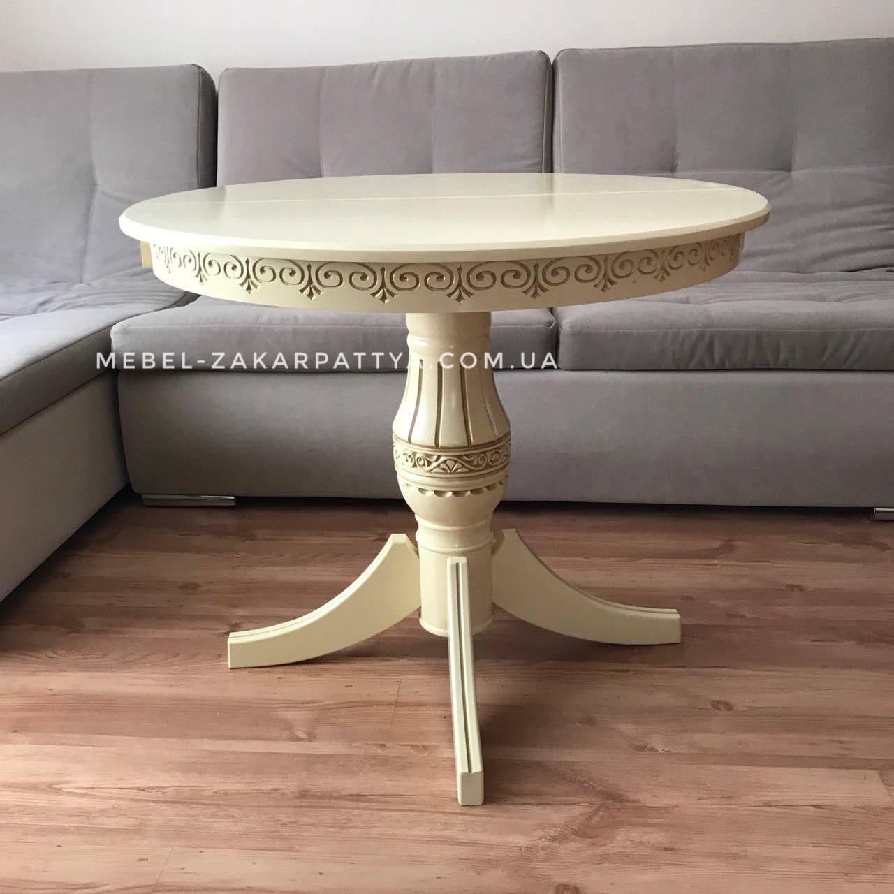 Стіл круглий обідній Амфора нова, фото 1