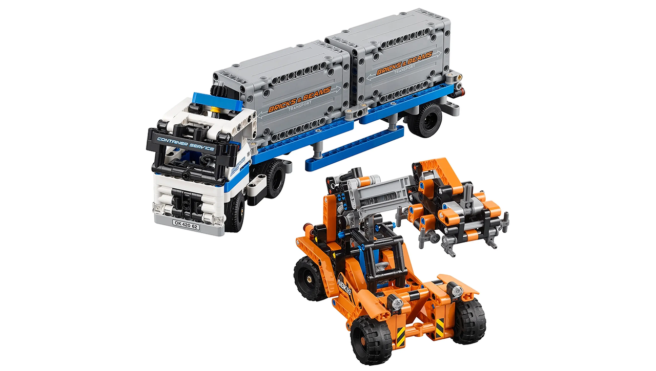 Lego container store yard