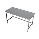 Нові виробничі столи 1700х600 EdelStihl з харчової нержавіючої сталі без нижньої полиці, фото 2