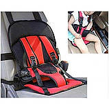 Безкаркасне дитяче автокрісло від 1 до 6 років Multi Function Car Cushion крісло в машину, фото 5