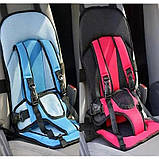 Безкаркасне дитяче автокрісло від 1 до 6 років Multi Function Car Cushion крісло в машину, фото 7