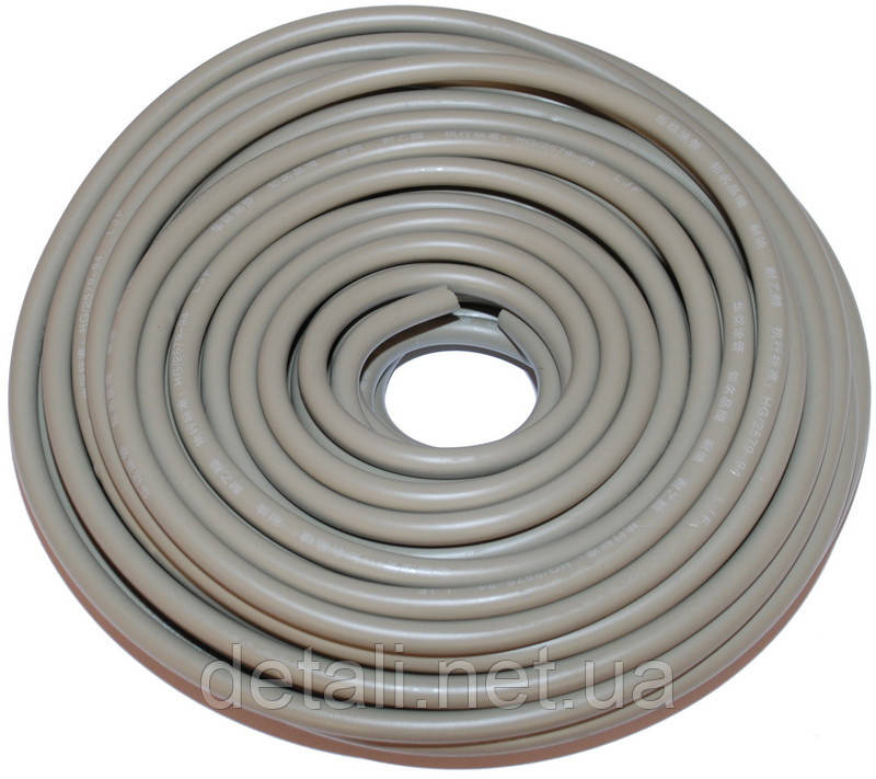 Шланг паливний d4 20 метрів гумовий сірий, фото 1