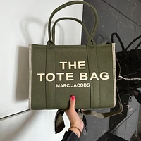 Женская сумка Marc Jacobs Tote Bag Textile, брендовая сумка, shoper, shopper, шоппер, шопер, марк джейкобс