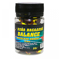 Бойлы 3KBaits Balance креветка-ананас 12мм 30г (3к08931)