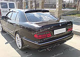 Спойлер на скло Мерседес W210 (спійлер заднього скла Mercedes W210), фото 2