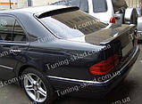Спойлер на скло Мерседес W210 (спійлер заднього скла Mercedes W210), фото 7
