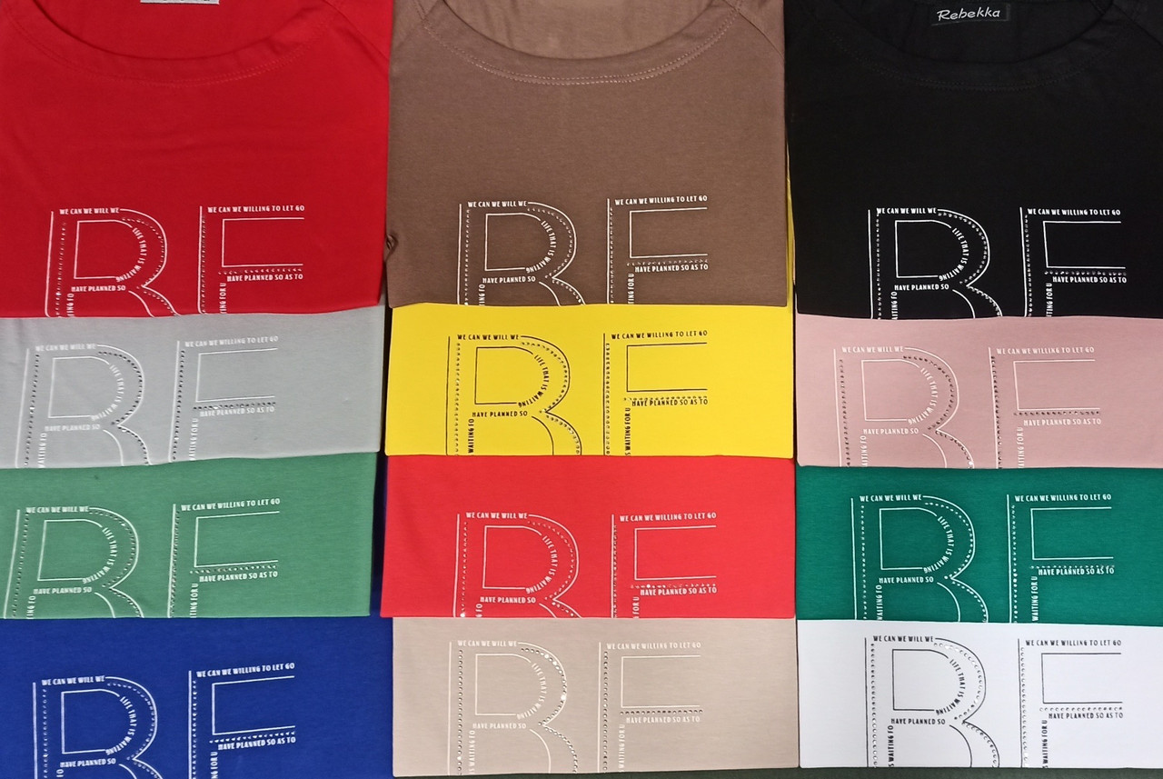 Жіночі футболки оптом - стиль та комфорт за привабливою ціною 4 Футболка реглан BE оптом, фото 10