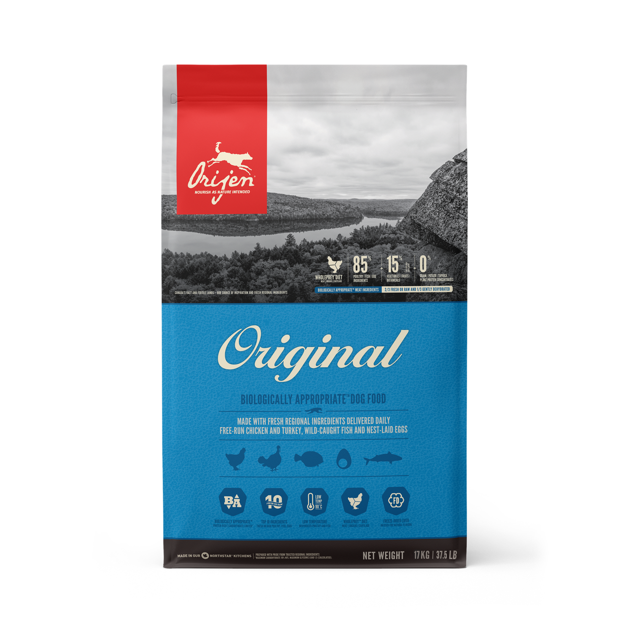 Orijen Original Dog Сухий корм для собак 17 кг (o18217), фото 1