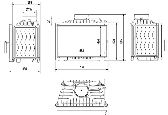 KRATKI WIKTOR 14 DECO  (14,0 кВт)