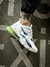 Чоловічі кросівки Nike Air Max 270 React Bubble Violet White CT5064-100, фото 3