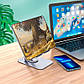 Тримач HOCO Ivey dual axis rotating metal tablet desktop holder PH50 Plus <unk> 4.5-12"<unk>, фото 7