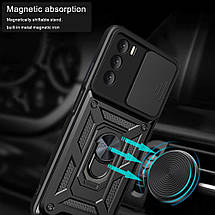 PC + TPU чохол Camshield Armor для Motorola G40 Fusion / червоний, фото 5