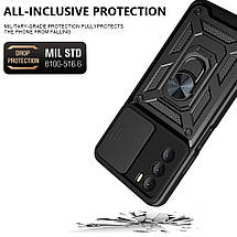 PC + TPU чохол Camshield Armor для Motorola G40 Fusion / червоний, фото 4
