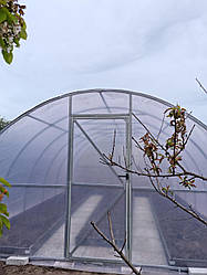 Теплиця 4х8х2,3 м плівкова універсальна "Скарбничка" з оцинкованої труби від виробника