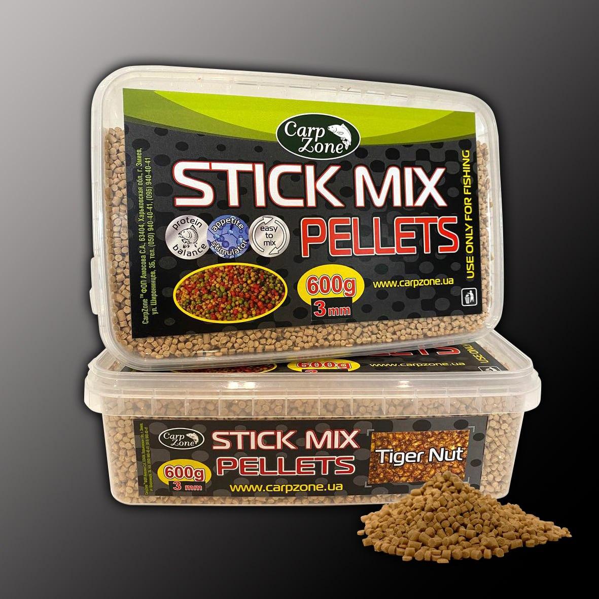 Стик Мікс пелетс Stick Mix Pellets Tiger Nut (Тигровий горіх) 600g 3mm