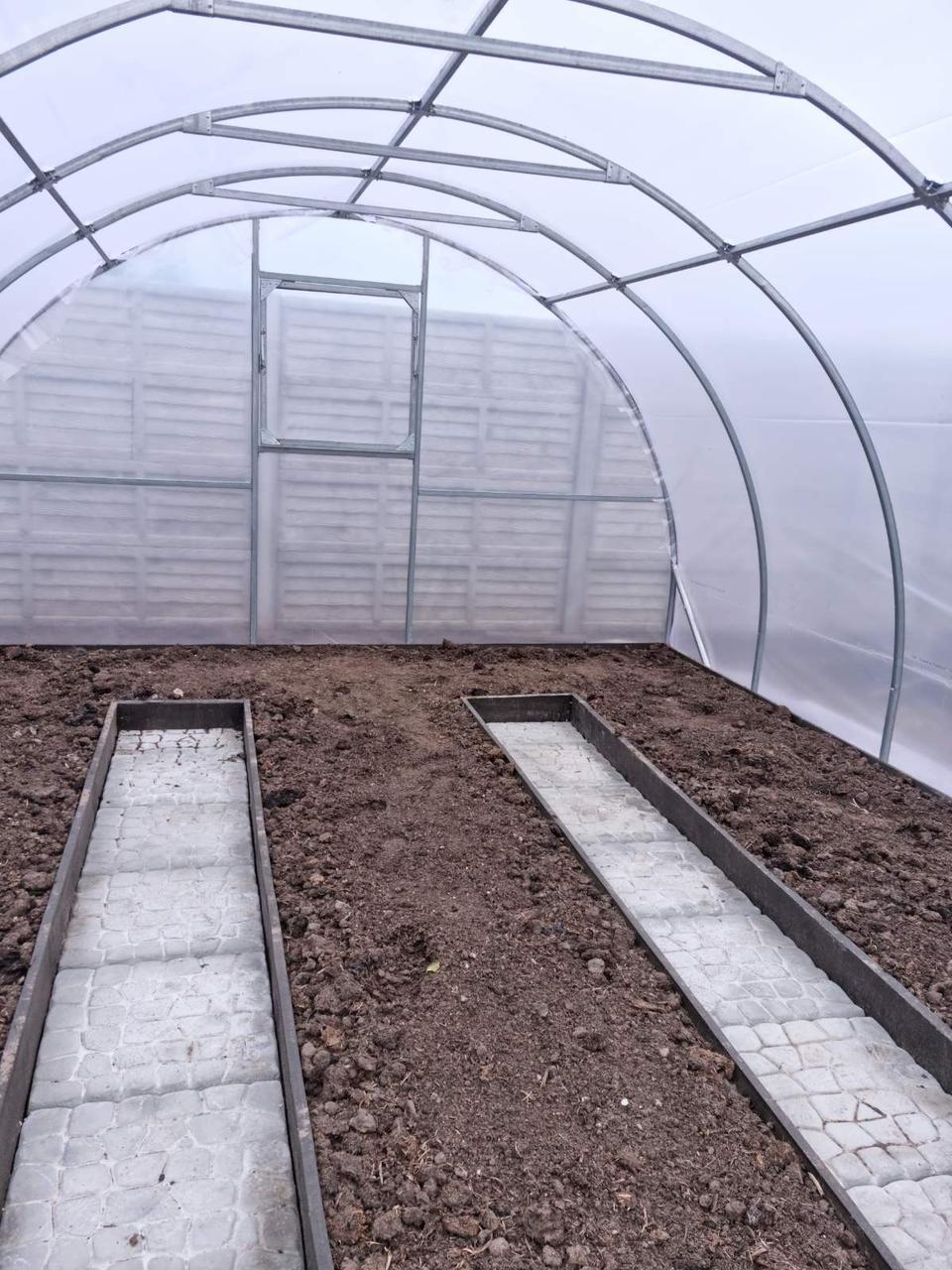 Теплиця 3х4х2,1м парник "Скарбничка" з плівкою